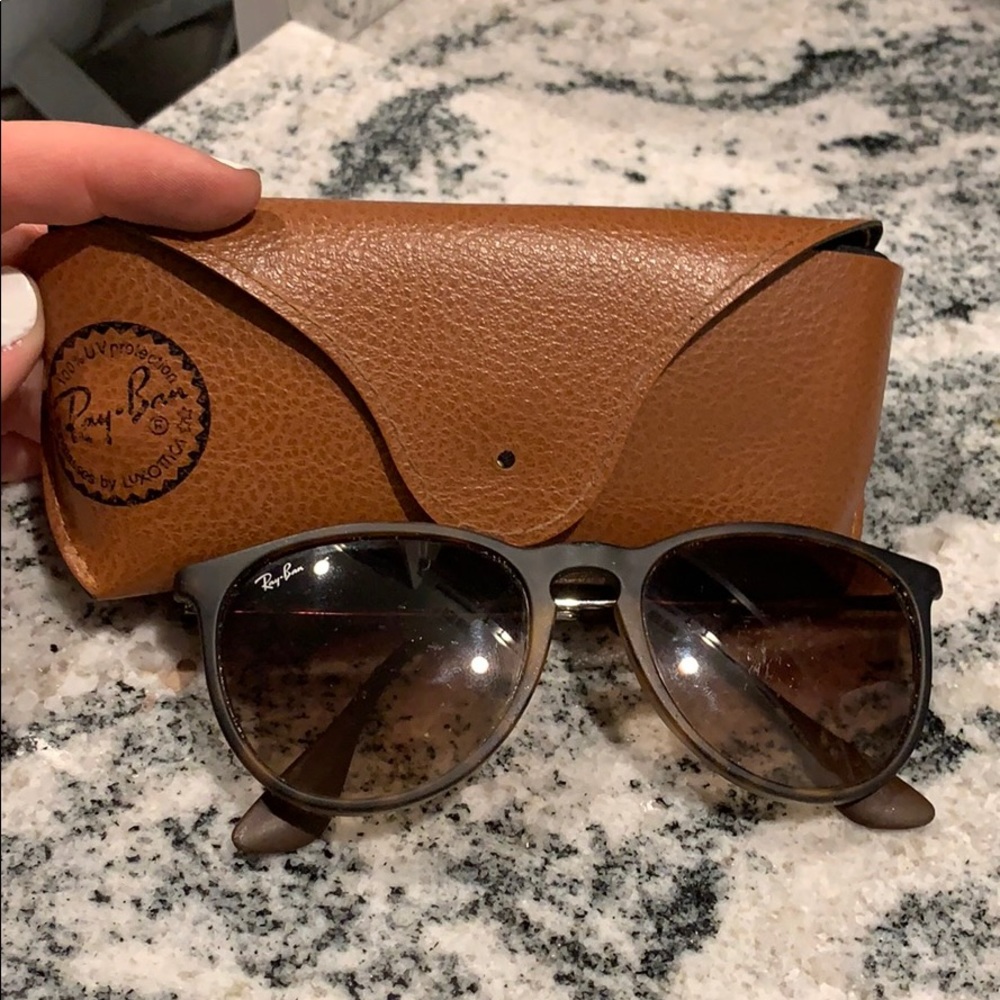 Ray Bans Classic Circle Tortoise Pattern - image 1